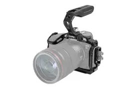 SmallRig 3234B Black Mamba Kit für Canon EOS R5/R6 m. Cage,Top Handle, Kabelklem.