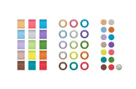 Sennheiser EW-D Color Coding Set (für EM, SKM-S, SK), Farbkennzeichnungsset