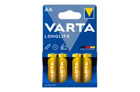 Varta Longlife Mignon (AA/LR06) 4er Bl. Alkaline Batterien
