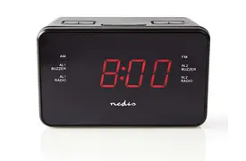 Nedis CLAR002BK Digital-Wecker-Radio