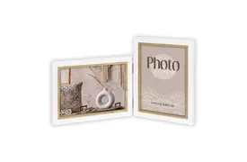 ZEP Tischrahmen Ayas 2fach 13x18 cm Hoch- und Querformat, aus Holz