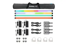 Nanlite PavoTube II 30X 4 Kit RGBWW Farb-Effektleuchte