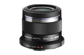 Olympus M.Zuiko 1,8/45 mm schwarz, Objektiv