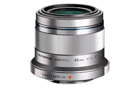 Olympus M.Zuiko 1,8/45 mm silber, Objektiv