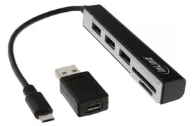 InLine OTG-Cardreader micro USB 2.0 für Smartphones und Tablets