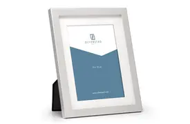 Zilverstad Nevada 13x18 cm, matt Metallrahmen zum Hängen und Stellen
