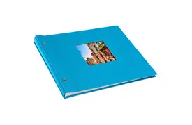 Goldbuch Bella Vista 30x25 cm, 40 weiße Seiten, türkis, Schraubalbum