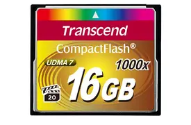 Transcend 16 GB CF Ultimate 1000x Compact-Flash Speicherkarte