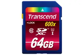 Transcend 64 GB SDXC Class10 UHS-1 600x