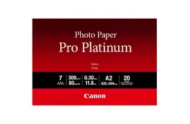 Canon Pro Platinum PT-101 A2 Premium Fotopapier, 20 Blatt 300g/m² glossy