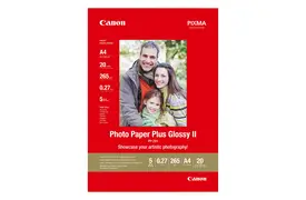 Canon PP-201 Fotoglanzpapier Plus II A4, 20 Blatt 265g/m²