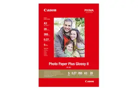 Canon PP-201 Fotoglanzpapier Plus II A3, 20 Blatt 265g/m²