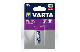 Varta Ultra Lithium 9V Block (CR-V9) Batterie