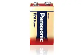 Panasonic 9V Block (6LR61) ProPower Batterie