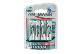 Ansmann Lithium Mignon (AA/FR6) 4er Blister Batterie