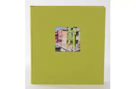 Goldbuch Bella Vista 25x25 cm grün, 60 weiße Seiten, Buchalbum