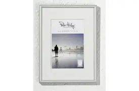 Peter Hadley Tibet 15x20 cm silber-matt, Alurahmen mit cremefarbenem Ppt. (10x15)