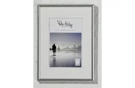 Peter Hadley Tibet 20x30 cm silber-glanz Alurahmen mit cremefarbenem Ppt. (13x18)